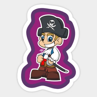 Little Pirate Sticker